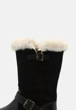 Friboo Leather - Snowboots- Black -Friboo Verkoopwinkel 1281e9f25a9e43bc8bb78884112903c4