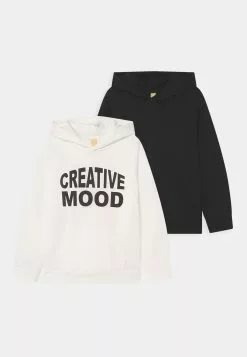 Friboo Hoodie 2 Pack - Sweater - Black/White