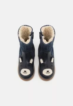 Friboo Leather - Snowboots- Dark Blue -Friboo Verkoopwinkel 1ce030d690724b24854ea0c27c645273