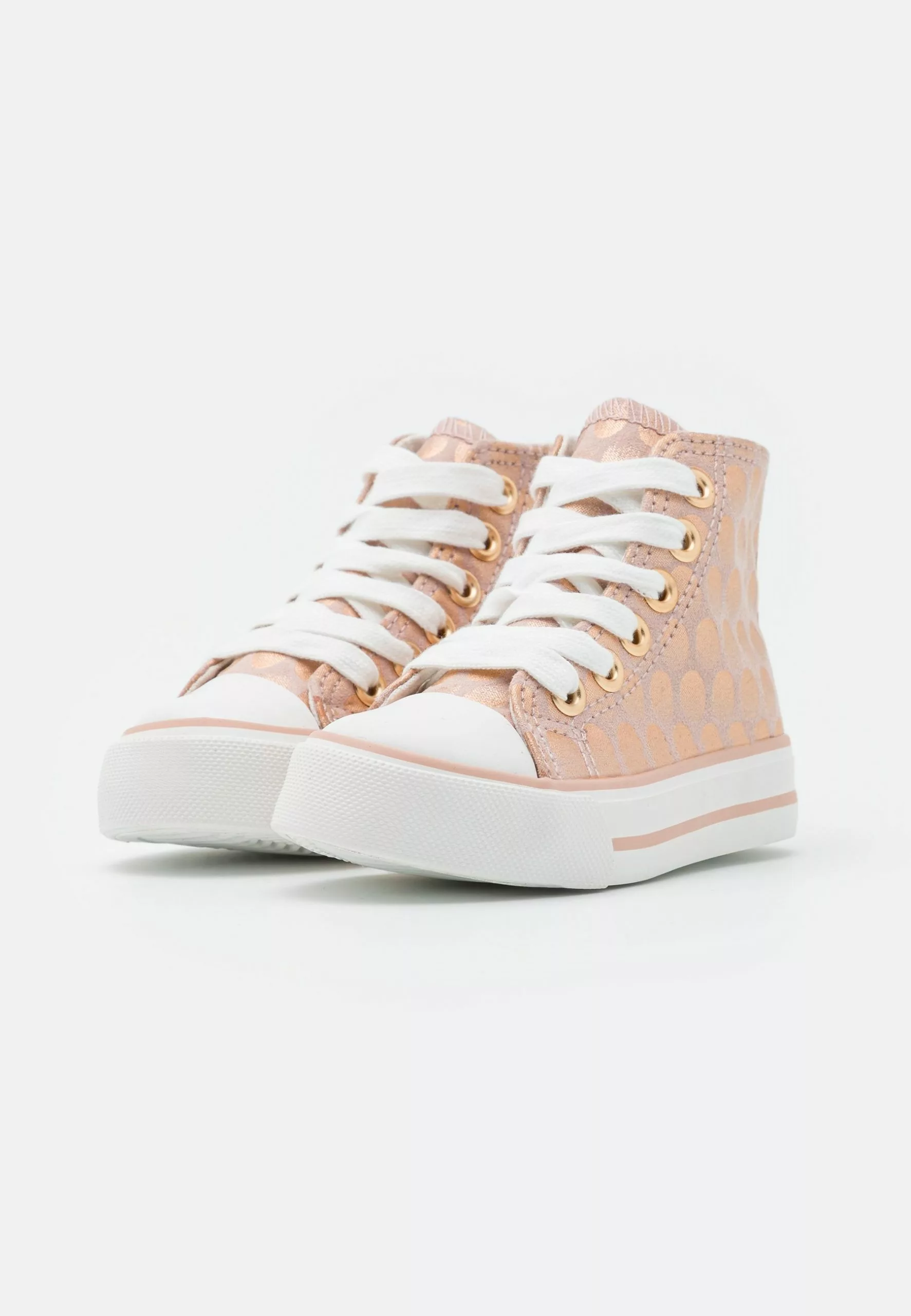 Friboo Sneakers Hoog - Rose Gold 2 Friboo Sneakers Hoog - Rose Gold - Afbeelding 2