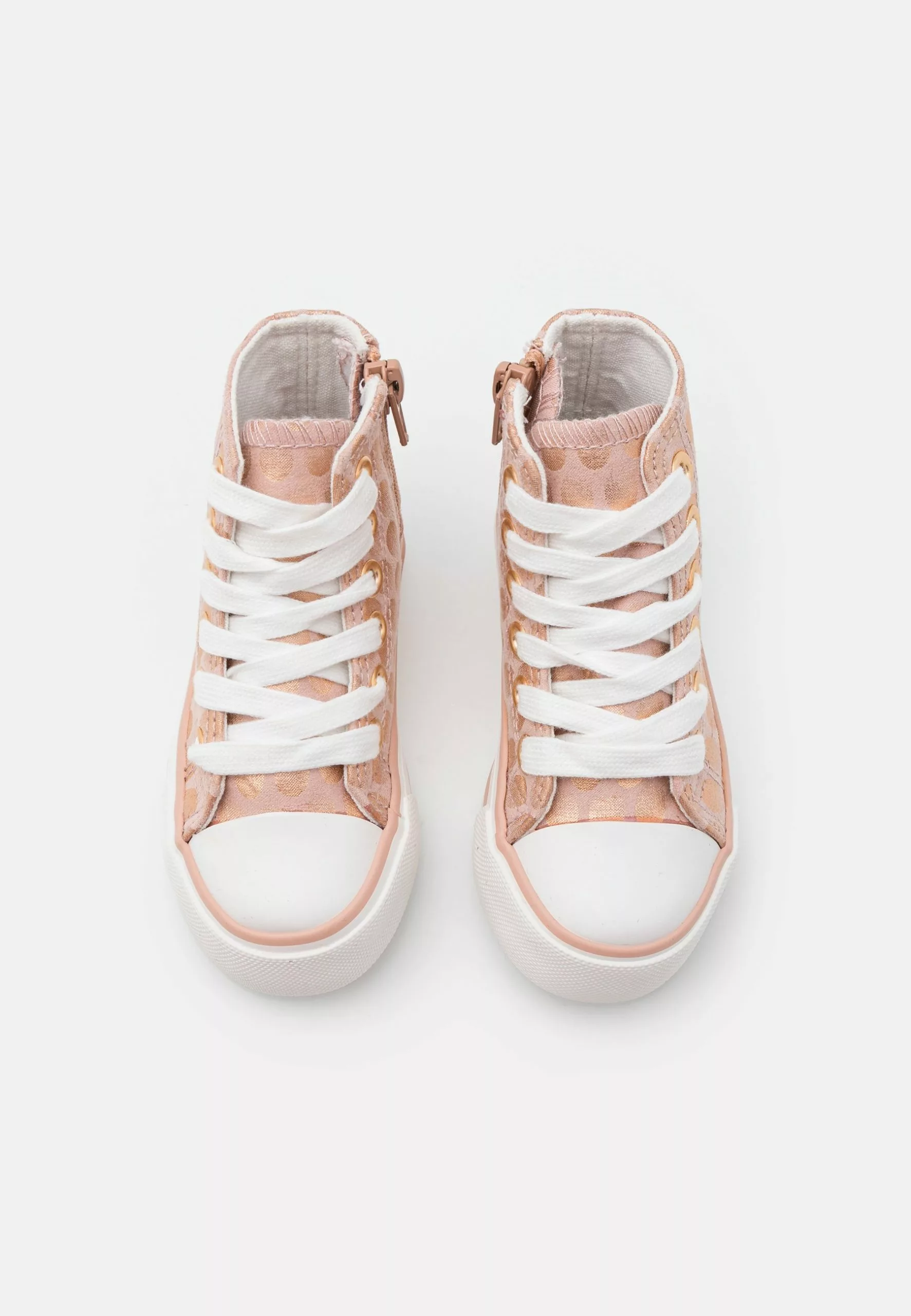 Friboo Sneakers Hoog - Rose Gold 4 Friboo Sneakers Hoog - Rose Gold - Afbeelding 4