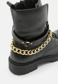 Friboo Leather Booties - Korte Laarzen - Black -Friboo Verkoopwinkel 52f8c3f10fe8460188af3b6c0a4a075a