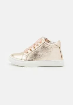 Friboo Verkoopwinkel 39 Friboo Leather - Sneakers Hoog - Gold