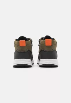 Friboo Sneakers Hoog - Khaki -Friboo Verkoopwinkel 69a6773425a84287ad68c149b9348d74