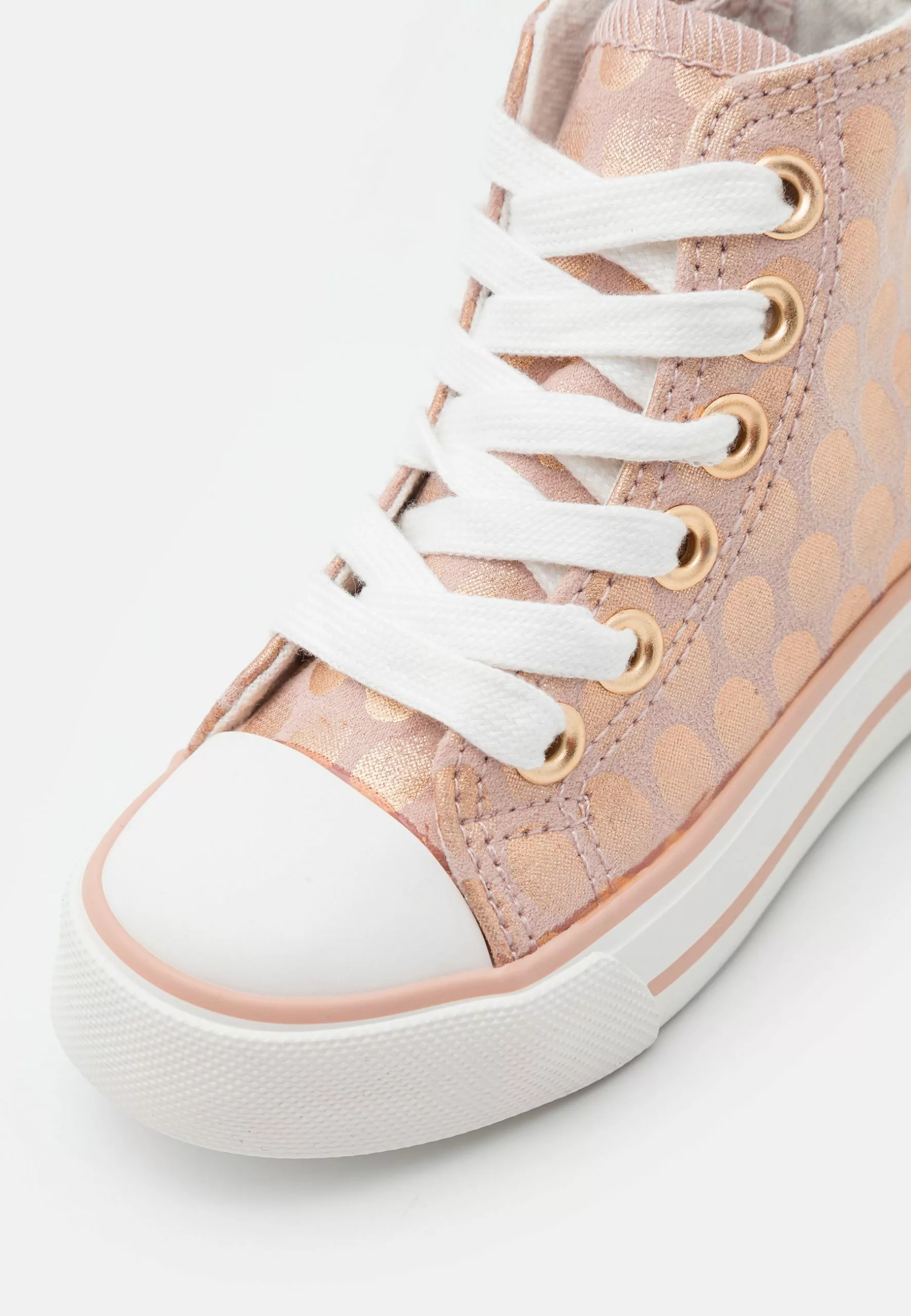 Friboo Sneakers Hoog - Rose Gold 6 Friboo Sneakers Hoog - Rose Gold - Afbeelding 6