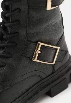 Friboo Leather - Veterlaarzen -Black -Friboo Verkoopwinkel 6cc9e4b48f0147428ab669e3bf48e2b6