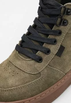 Friboo Leather - Veterboots - Khaki -Friboo Verkoopwinkel 73eecdfa61fa41fdacdbb49c6547e32d