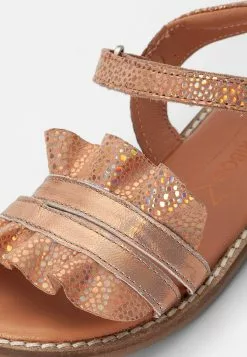 Friboo Leather Strappy Sandals - Sandalen - Rose Gold/Coloured -Friboo Verkoopwinkel 8ecbbc23b3db4043afe330eed8ebde82