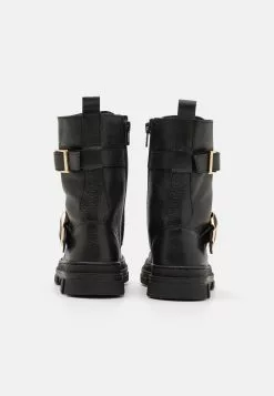 Friboo Leather - Veterlaarzen -Black -Friboo Verkoopwinkel 92a96d14a4834625a43586f08b801a3a