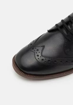 Friboo Leather - Veterschoenen - Black -Friboo Verkoopwinkel 988ed8056cda49debf07d1ceea2744a9