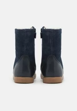 Friboo Leather - Snowboots- Dark Blue -Friboo Verkoopwinkel 9dc11cdccb9349adb205410a04cd74f1