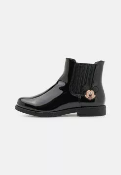 Friboo Disney Mickey Mouse - Zip-Up Booties- Korte Laarzen - Black