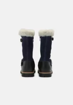 Friboo Leather - Snowboots- Dark Blue -Friboo Verkoopwinkel a72b7412ff5b4d92bd1c8a0f8651579c