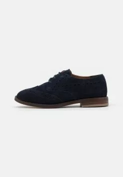 Friboo Leather - Veterschoenen - Dark Blue