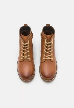 Friboo Leather - Veterboots - Cognac -Friboo Verkoopwinkel c4f4175b60c347beab8f90cb6d448dba