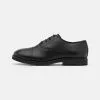Friboo Leather - Veterschoenen - Black