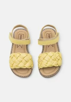 Friboo Leather - Sandalen - Light Yellow -Friboo Verkoopwinkel dba7199514bc497dabcab784db3dbd6a