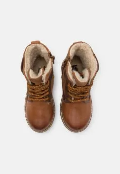 Friboo Leather - Veterboots - Cognac -Friboo Verkoopwinkel e0ce0bd581774dd48460ad06fe88c837