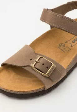 Friboo Leather Bio Sandals - Sandalen - Brown -Friboo Verkoopwinkel e38b281a9ab943e58db82f4db6ff90ae