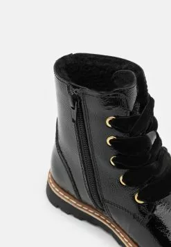 Friboo Leather - Veterboots - Black -Friboo Verkoopwinkel e7b98459d0804c45a204ca1fc7709682