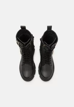 Friboo Leather - Veterlaarzen -Black -Friboo Verkoopwinkel ed3972f8174c4cbb9ff5c727f3f2bcb8